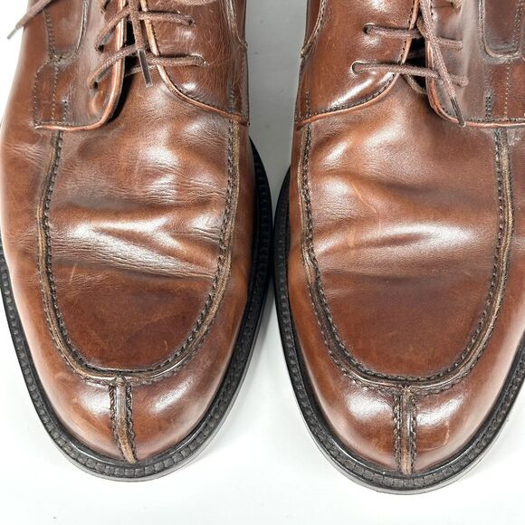 Mezlan Shoes Brown Leather Men’s Size 10.5 Dress Lace Cordoba Made In Spain main image 11